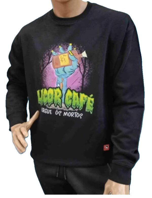 Sudadera licor cafe