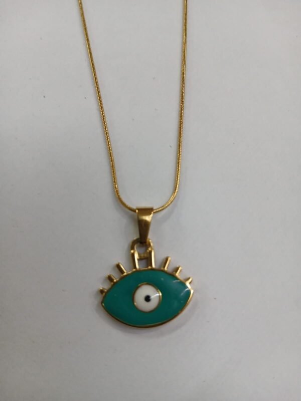 Colgante ojo turquesa