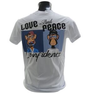 Camiseta mono blanca