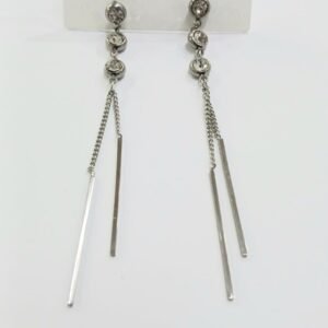 Pendientes largos acero