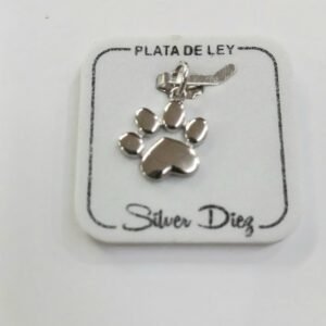 Colgante Huella de Perrito | Plata de Ley