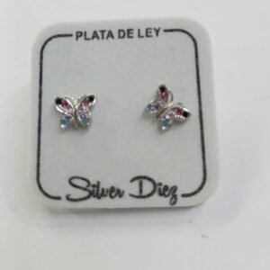 Pendientes Mpariposa | Plata de Ley
