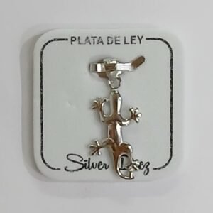 Colgante Lagarto de la Suerte | Plata de Ley