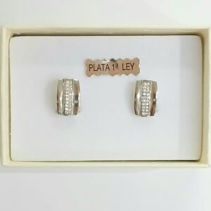 Pendientes Exclusivos de  Plata y Criconita | Plata de Ley