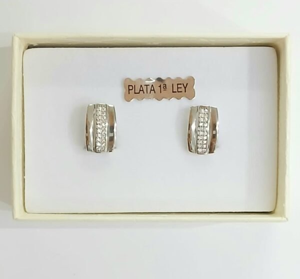 Pendientes Exclusivos de  Plata y Criconita | Plata de Ley