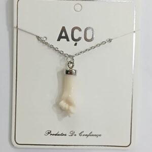 Colgante Figa color blanco | Acero