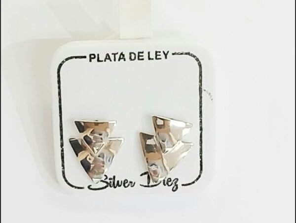 Pendientes punta de Flecha | Plata de Ley