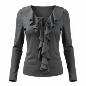 Blusa gris talla única M/L