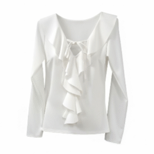 Blusa blanca talla única M/L
