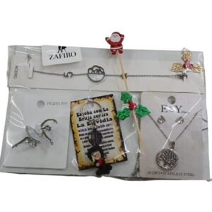 Pack pulsera, broche, conjunto árbol de la vida y llavero