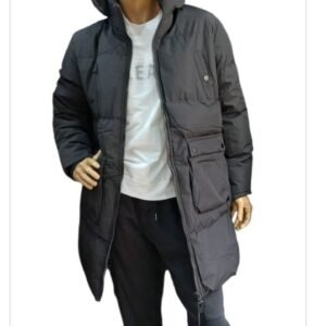 Abrigo de hombre Negro