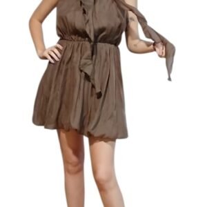 Vestido Marrón | talla única M/L