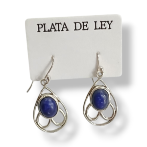 Pendientes con Lapislázuli | Plata de Ley