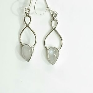 Pendientes con Piedra Luna | Plata de Ley