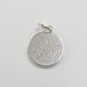 Colgante Tetragrammaton grabado | Plata de Ley