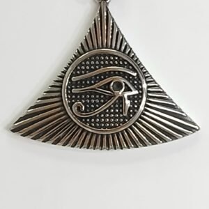 Colgante Ojo de Horus 5x5 cm | Acero