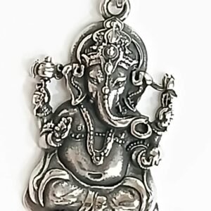 Colgante Ganesha 4 cm | Acero macizo