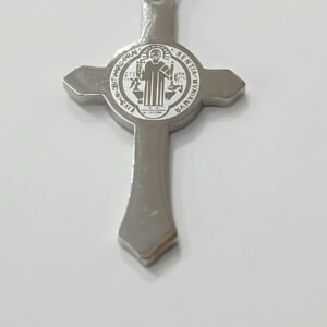 Cruz San Benito 3 cm | Acero