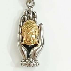 Colgante Buda y Mano 4 cm