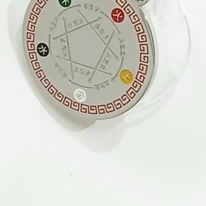 Colgante Espejo Talismán feng shui 3x3 cm
