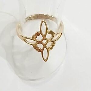 Anillo Nudo de Bruja Ajustable