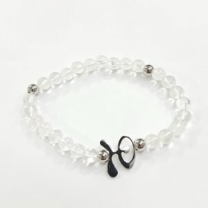 Pulsera Cuarzo Blanco e Indalo